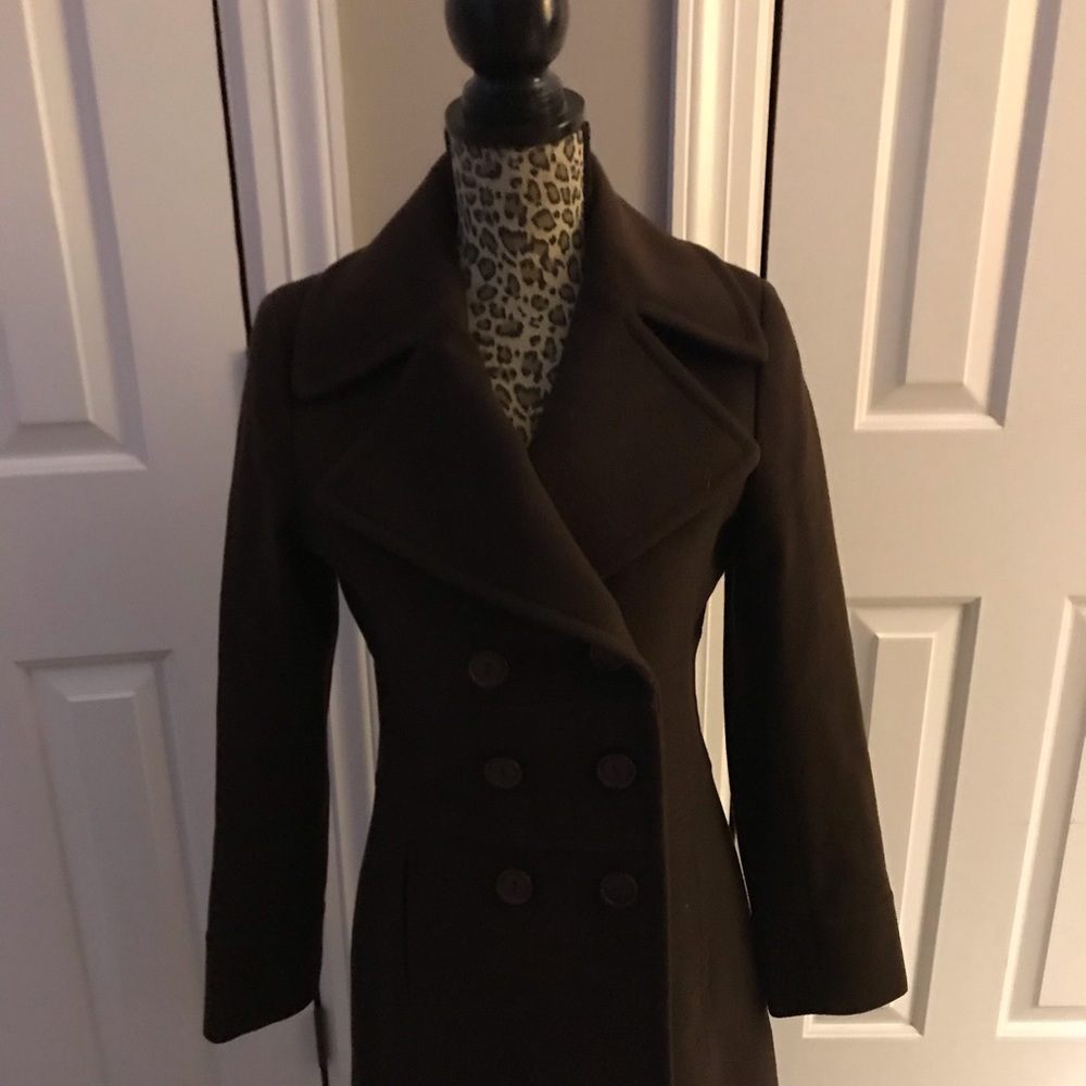 Via Spiga double breasted wool coat